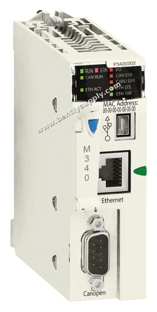 Bently Nevada BMXP3420302 product photo — Schneider Modicon M340 BMXP3420302 Processor Module