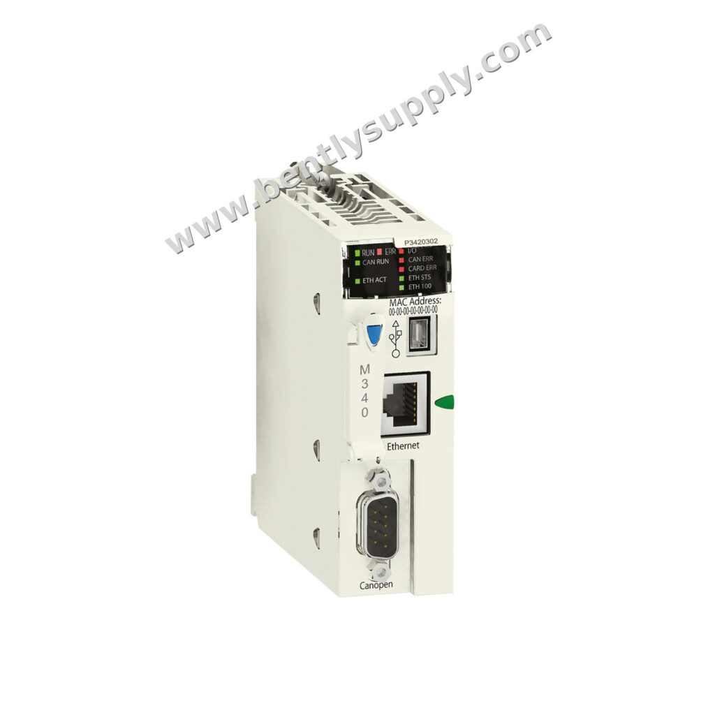 Bently Nevada BMXP3420302 product photo — Schneider Modicon M340 BMXP3420302 Processor Module
