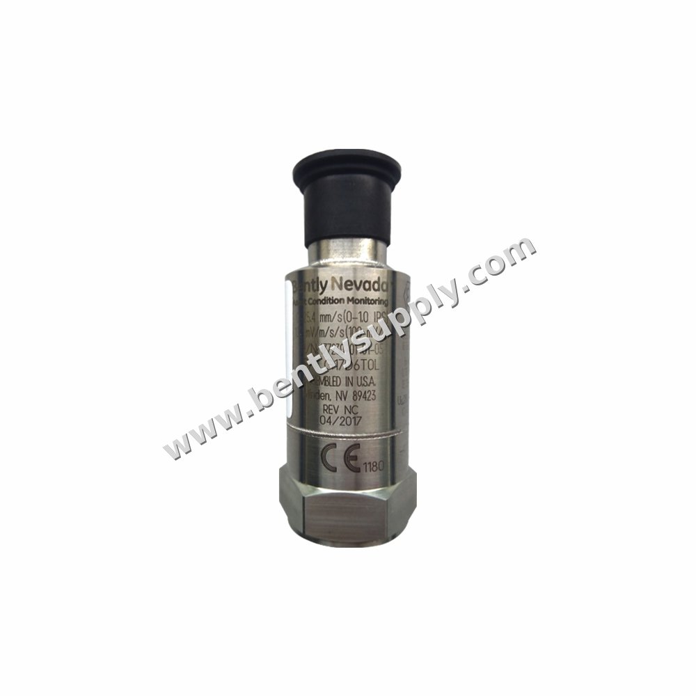 Bently Nevada 177230-00-02-05 product photo — Bently Nevada 177230-00-02-05 Seismic Transmitter