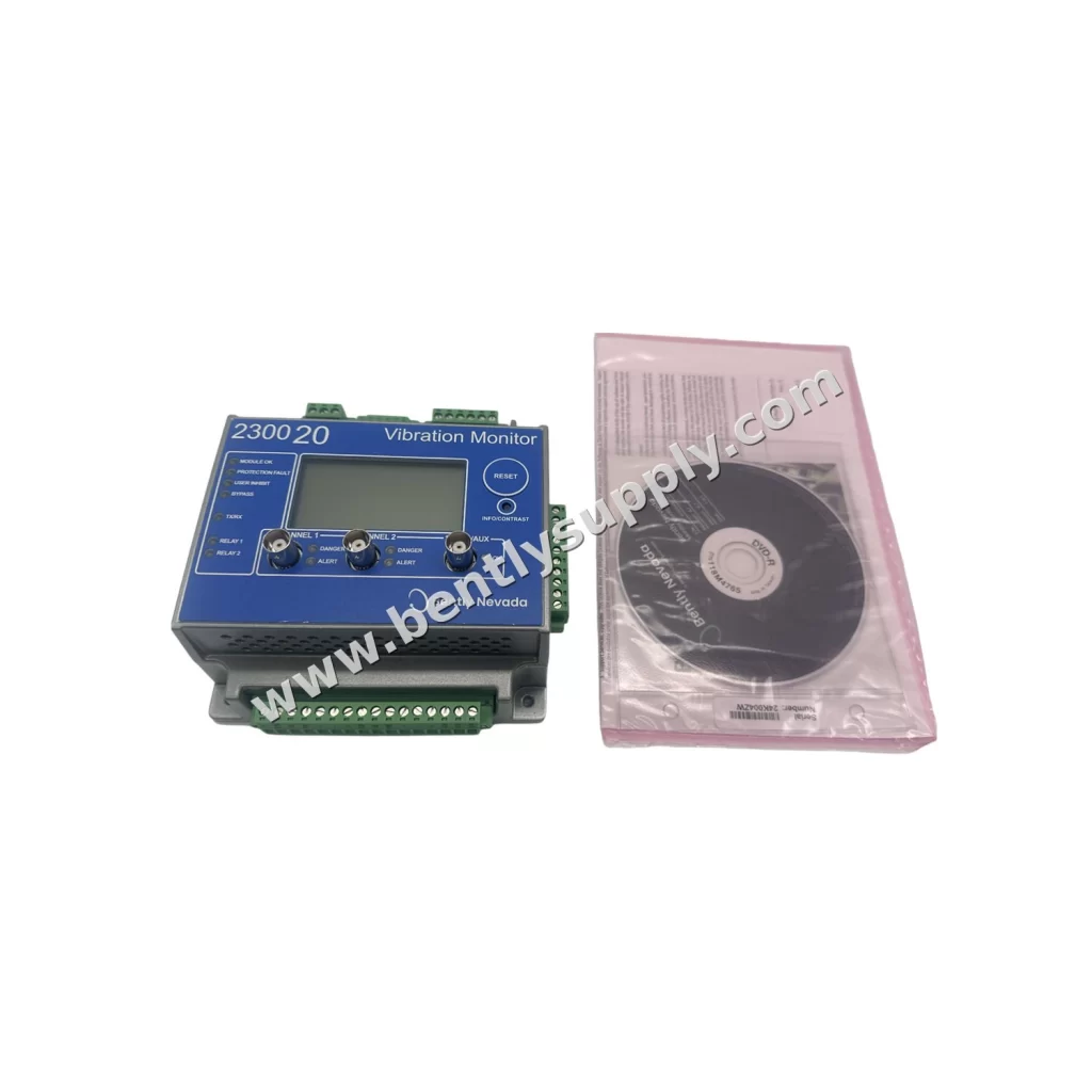 Bently Nevada 2300/20-00 product photo — Bently Nevada 2300/20-00 Monitoring Module