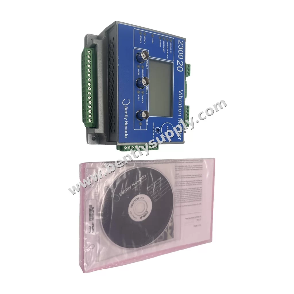 Bently Nevada 2300/20-00 product photo — Bently Nevada 2300/20-00 Monitoring Module