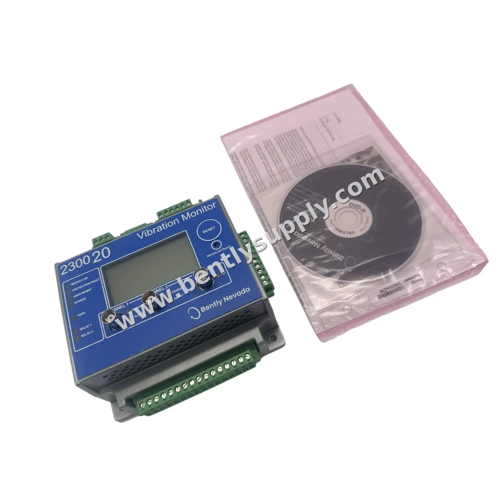 Bently Nevada 2300/20-00 product photo — Bently Nevada 2300/20-00 Monitoring Module
