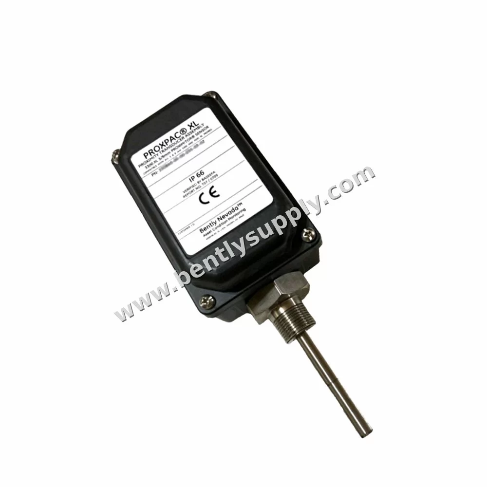 Bently Nevada 330881-28-04-105-00-02 product photo — Bently Nevada 330881-28-04-105-00-02 PROXPAC XL Proximity Transducer