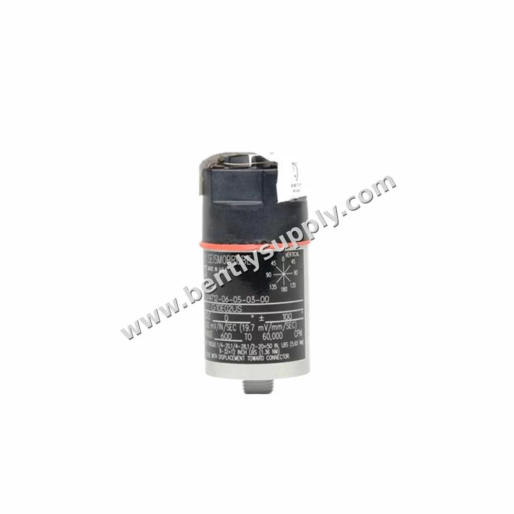 Bently Nevada 9200-06-05-10-00 product photo — Bently Nevada 9200-06-05-10-00 Two-Wire Velocity Seismoprobe Transducer