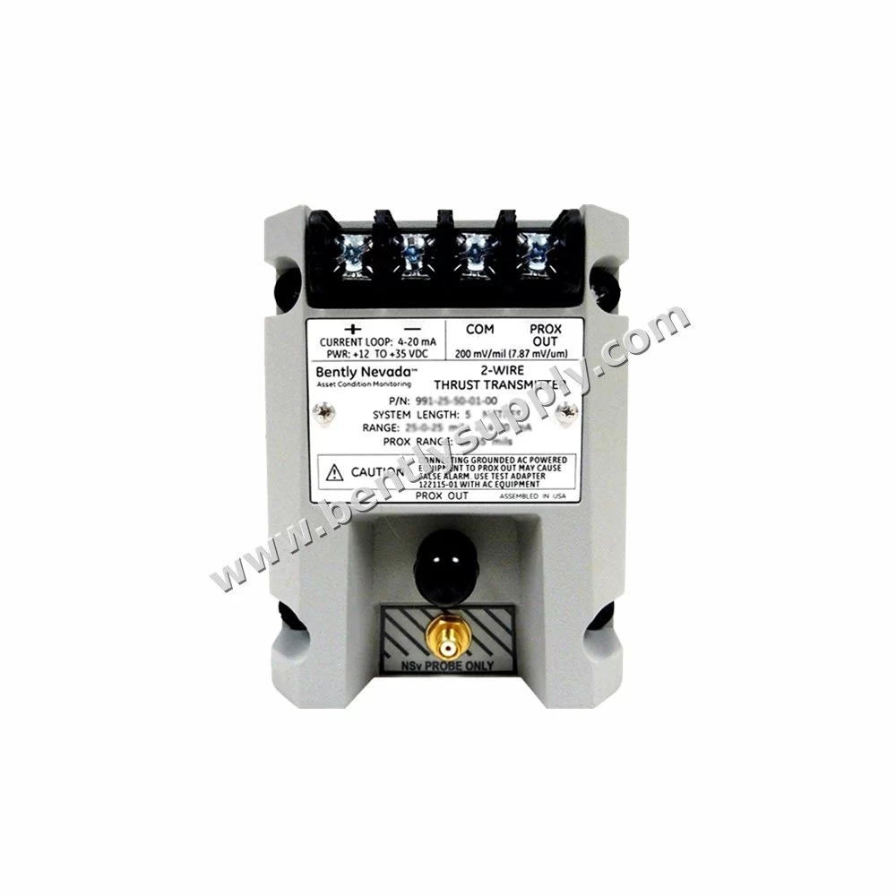 Bently Nevada 991-25-50-01-00 product photo — Bently Nevada 991-25-50-01-00 Probe Vibration Transmitter
